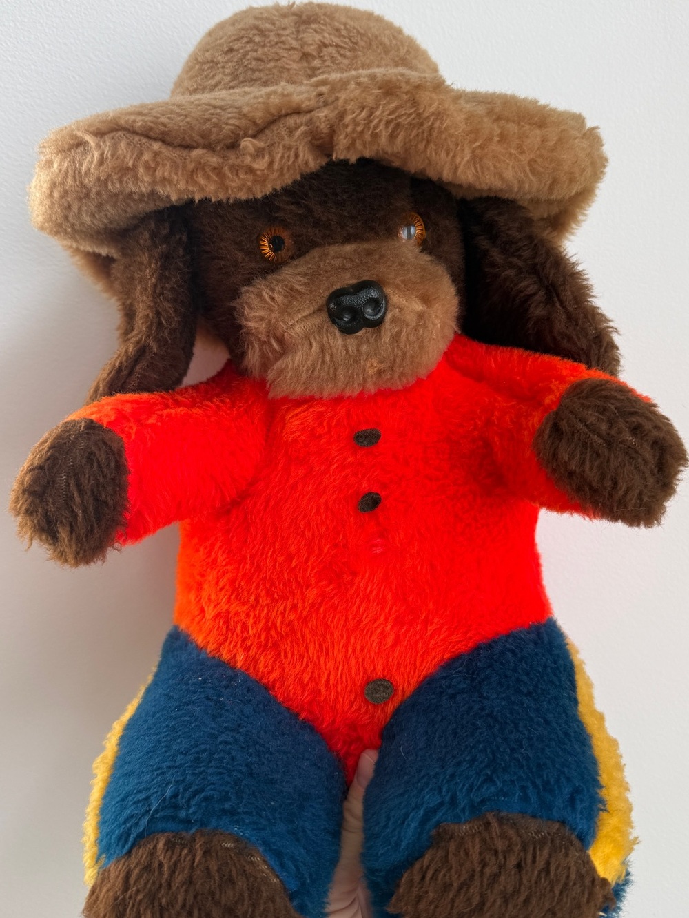 Vintage hard stuffed RCMP dog - Picture 9 of 16